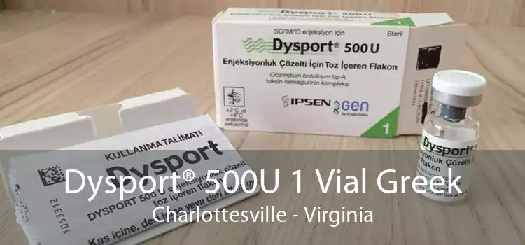 Dysport® 500U 1 Vial Greek Charlottesville - Virginia