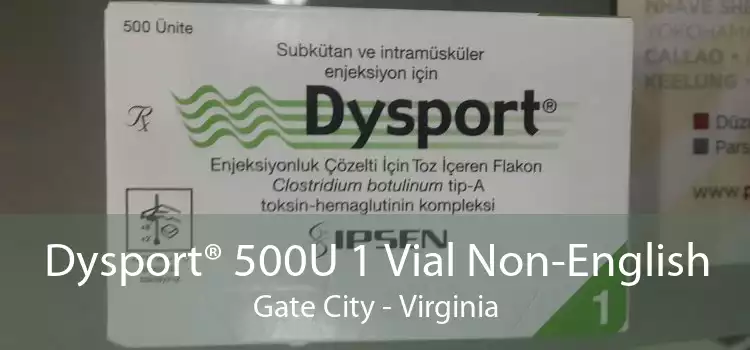 Dysport® 500U 1 Vial Non-English Gate City - Virginia