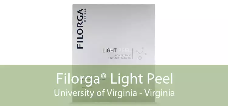 Filorga® Light Peel University of Virginia - Virginia