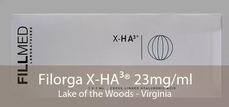 Filorga X-HA³® 23mg/ml Lake of the Woods - Virginia