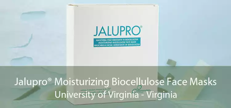 Jalupro® Moisturizing Biocellulose Face Masks University of Virginia - Virginia
